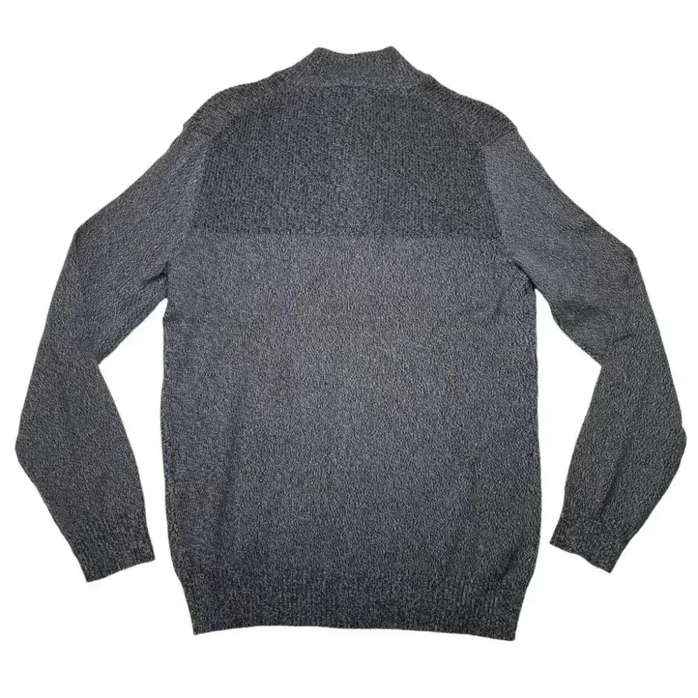 Club Room Dark Grey Marl Cotton Mens Sweater Size Small